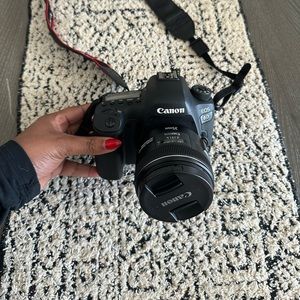 Canon EOS 6D Mark II DSLR Camera (BODY ONLY) does come with the strap.